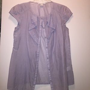 Banana Republic button top