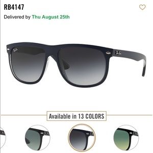 100% authentic!!! NWOT. Rayban Boyfriend Flat Top