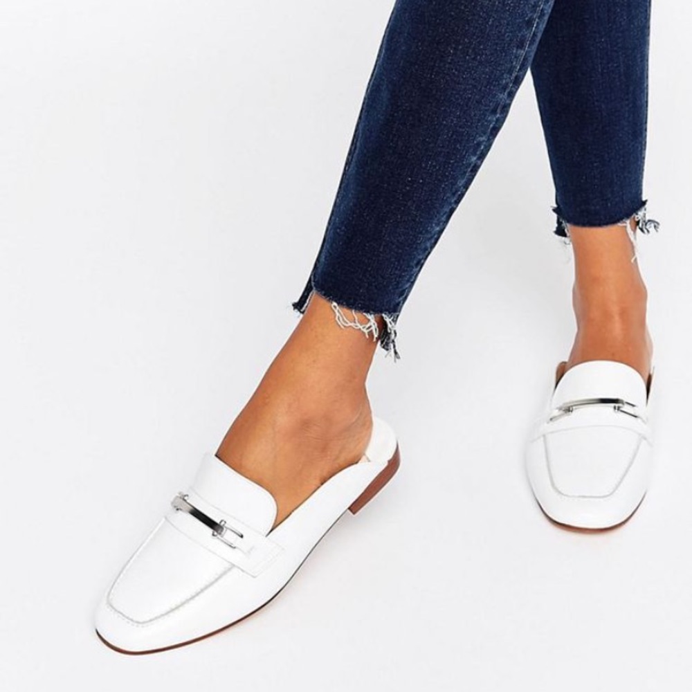 ANDREA leather slip-ons