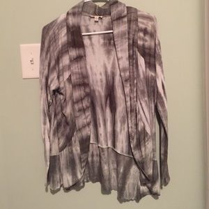 Silence + Noise tie dye cardigan