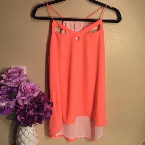Express Barcelona cami with cutouts