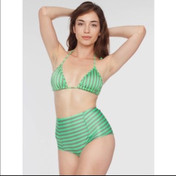 American Apparel High Waisted Bikini Bottom