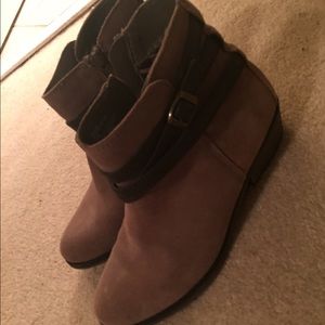 Brown booties