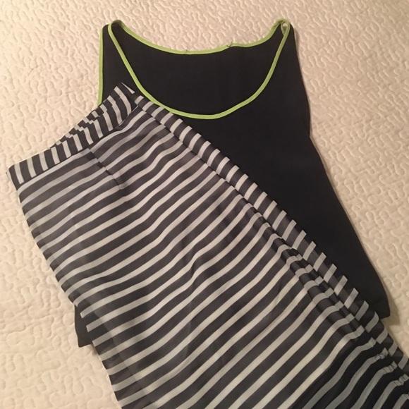 Gianni Bini maxi skirt with slit on sides.
