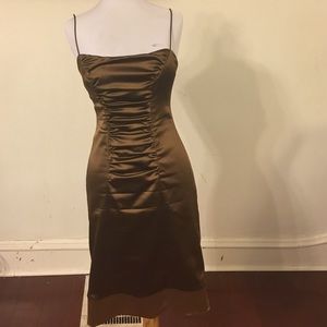 Satin Nicole Miller Cocktail Dress size 4