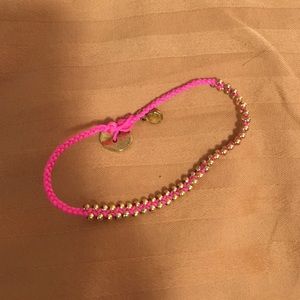 Gorjana Pink and gold bracelet
