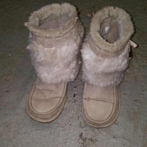 Dr Scholls furry boots