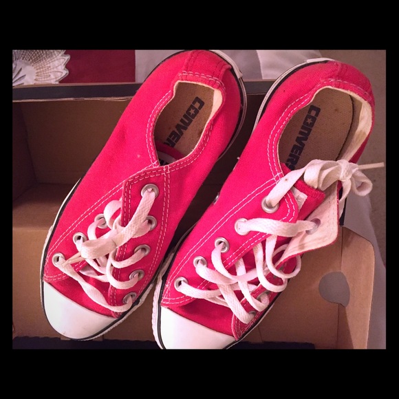 All Star Converse shoes.