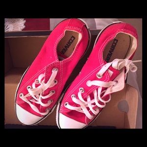 All Star Converse shoes.