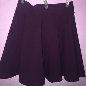 Burgandy skirt