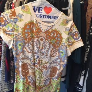 J. McLaughlin Catalina cloth t-shirt