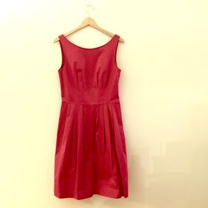 Kate Spade a-line dress in magenta