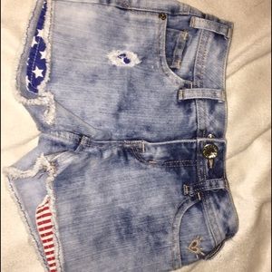 Justice 4th of July Shorts