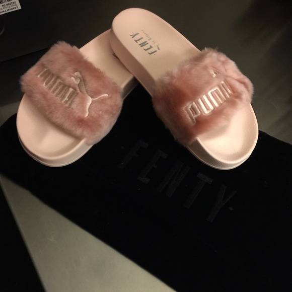 fenty slides poshmark