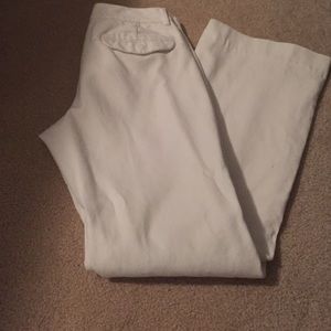 Gap white dress pants 6 regular modern Bootcut
