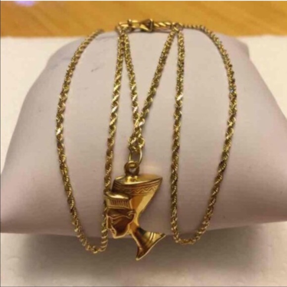 14k necklace yellow gold
