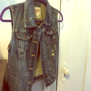 Mossimo denim vest