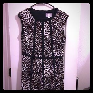 Cheetah print dress