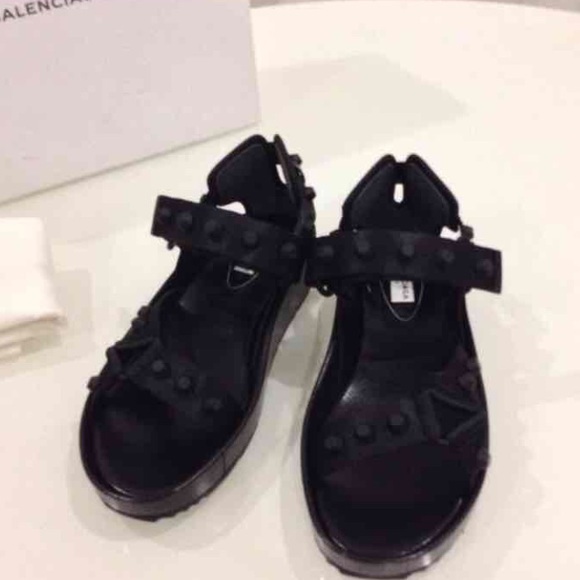 Balenciaga arena sandals