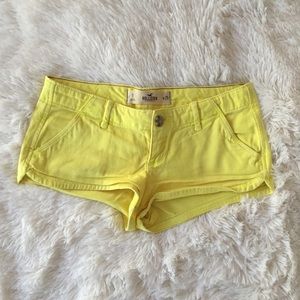 Yellow Short Short