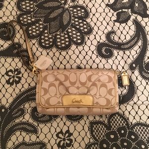 Never Used Coach Clutch