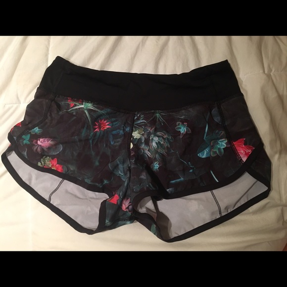 lululemon floral shorts