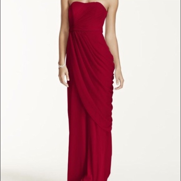 David's Bridal Bridesmaid Dress