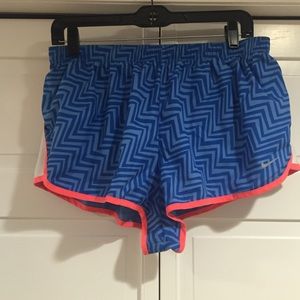Nike Shorts, Blue, L