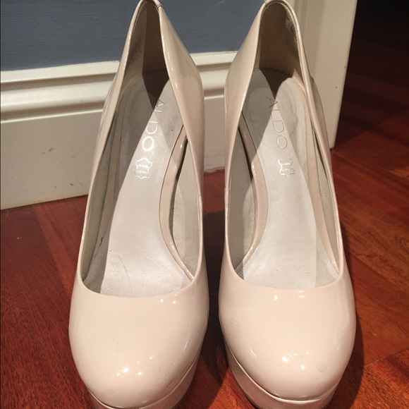 Aldo patent leather pump
