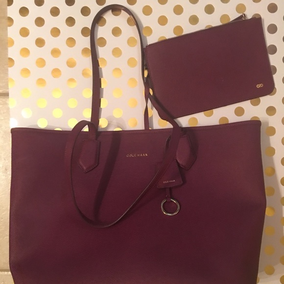Cole Haan Purple Tote