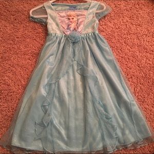 Frozen Elsa Disney Night Gown 2T LikeNew