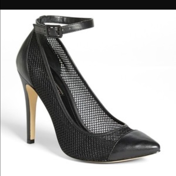 BCBGeneration Cynthia black Pump with mesh body