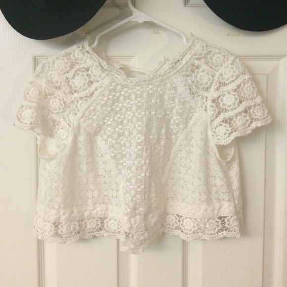 Urban Outfiters crocheted top
