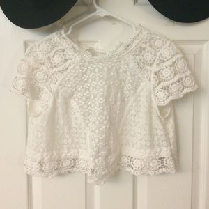 Urban Outfiters crocheted top