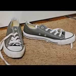 Grey Low Top Converse