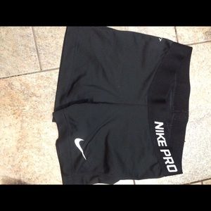 Black Nike spandex