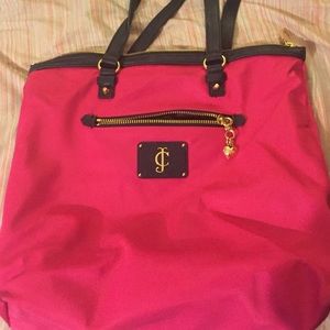 Pink Juicy tote.
