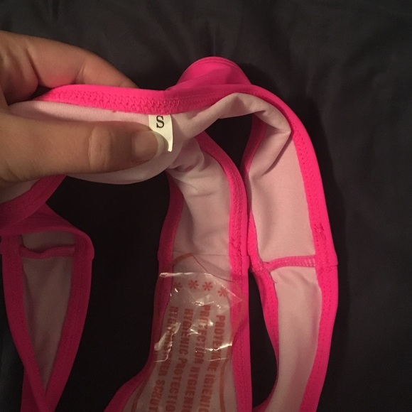 Pink cheeky bikini bottoms - Picture 3 of 3