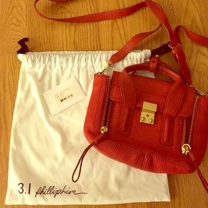 Authentic 3.1 Phillip Lim Mini Pashli Red bag