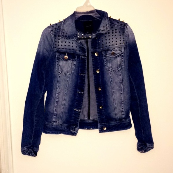Studded Denim Jacket