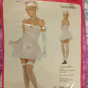 Nwt sexy Candy Striper Costume