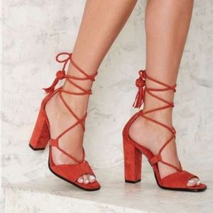 Rope Wrap Heel