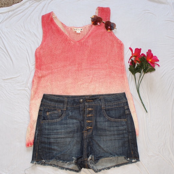 Pink Ombré Tank Top