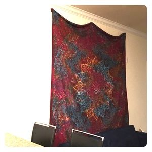 Large wall sized bohemian tapestry