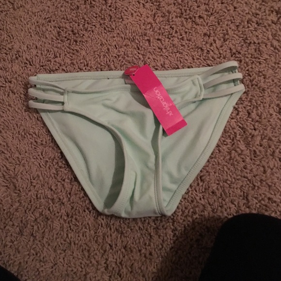 Teal swimsuit bottoms