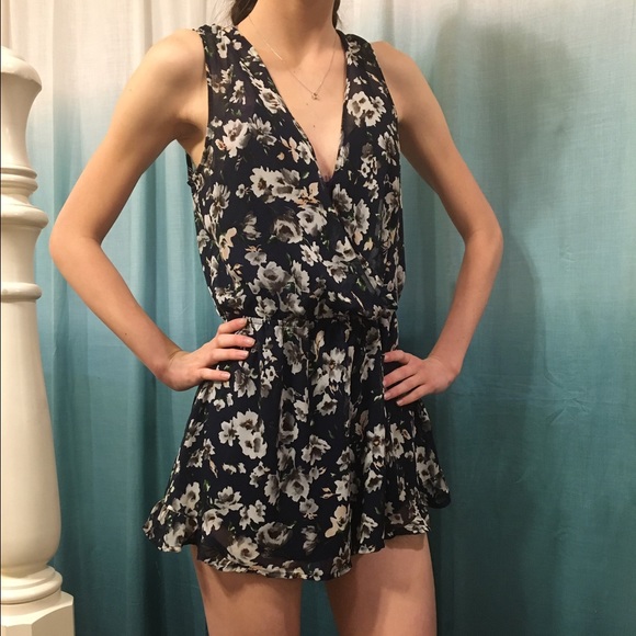 Nordstrom ASTR Floral Print Romper