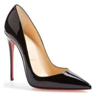 Christian Louboutin black "so kate".bag included
