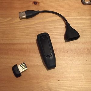 Fitbit one with accessories