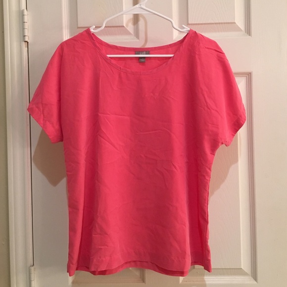 J.JILL PINK BLOUSE