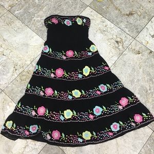 Nanette Lepore Embroidered Silk Dress